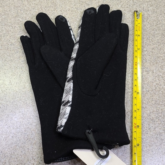 ALABAMA FANS Black/White/Grey Houndstooth Gloves📱 - Picture 8 of 11